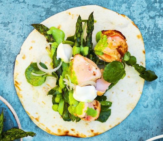 To hlavní o chřestu Jak si vyrobit chřestové tacos