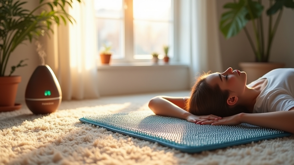 Akupresurní podložky: Účinnost při bolesti zad, stresu a poruchách spánku