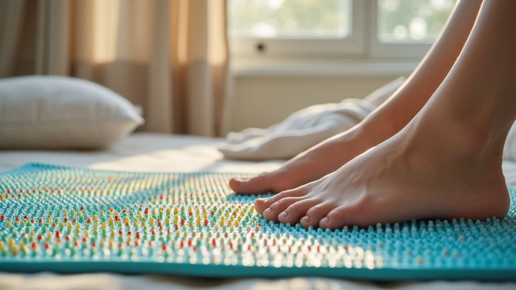 Akupresurní podložky: Účinnost při bolesti zad, stresu a poruchách spánku