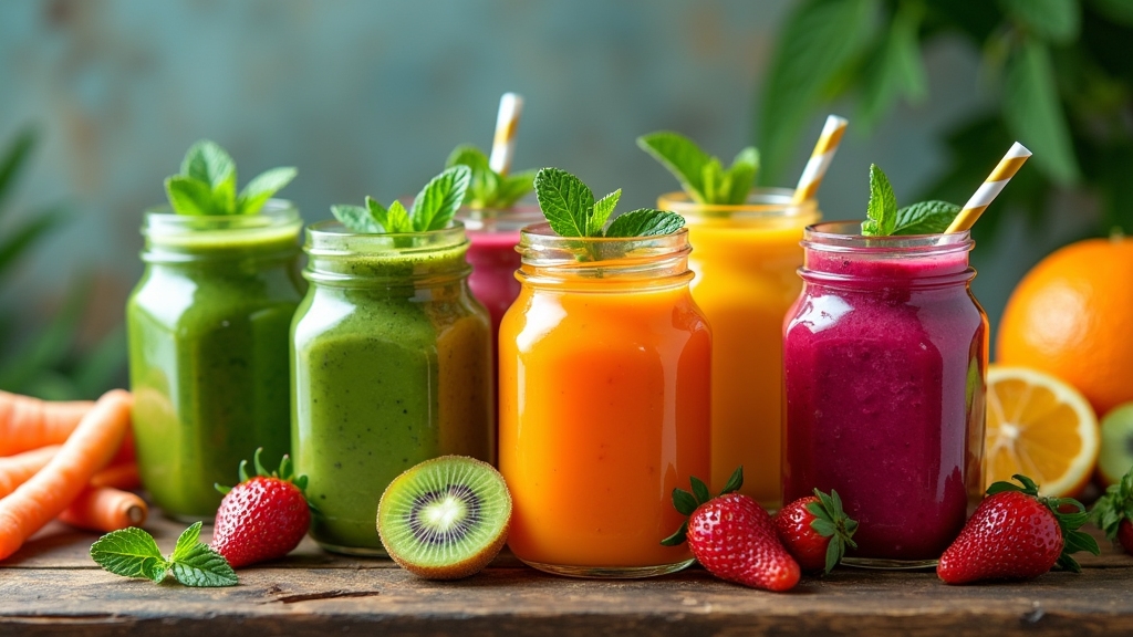 Džusy a smoothies při hubnutí