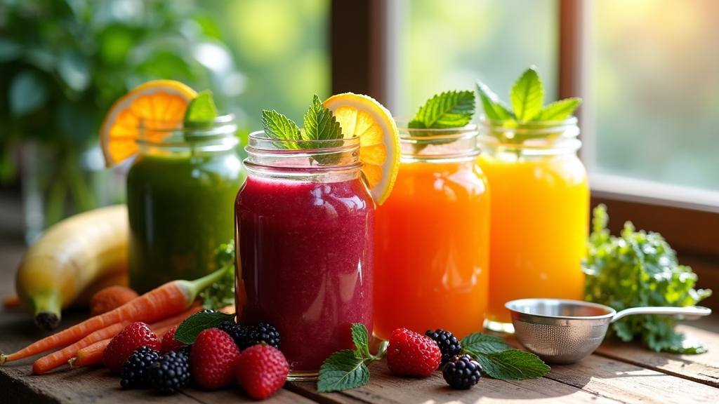 Džusy a smoothies při hubnutí