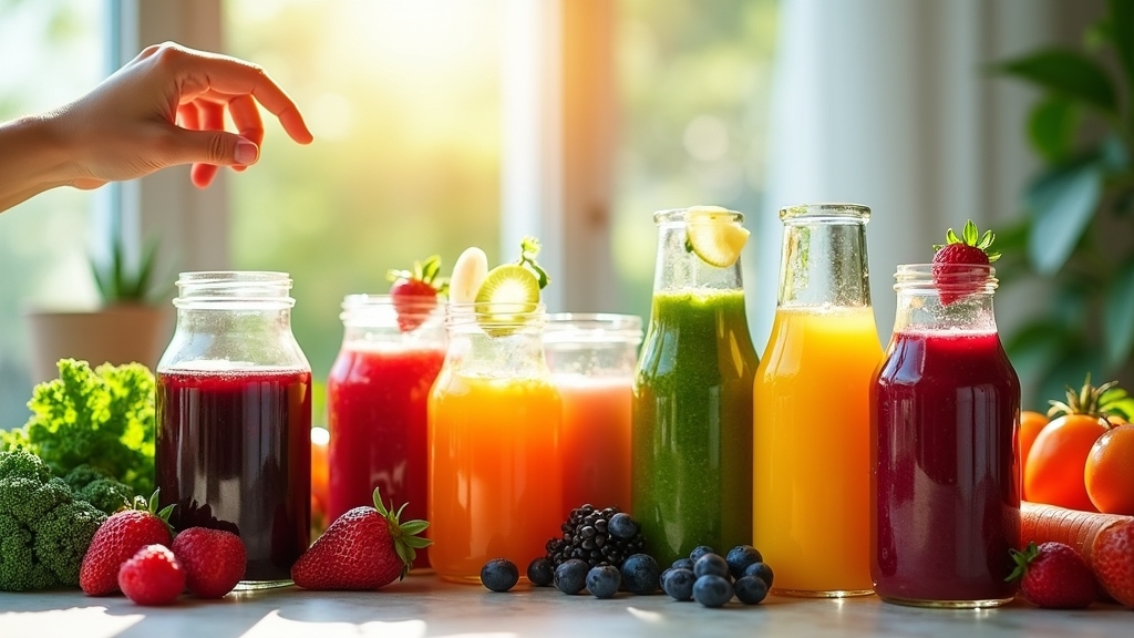 Džusy a smoothies při hubnutí