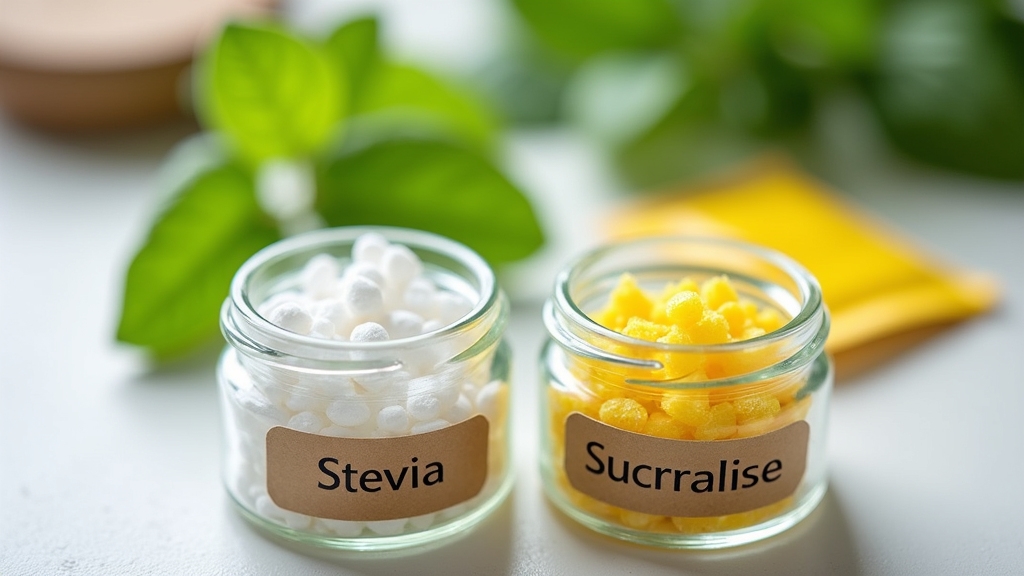 Stévie versus sukralóza: Které sladidlo je zdravější?