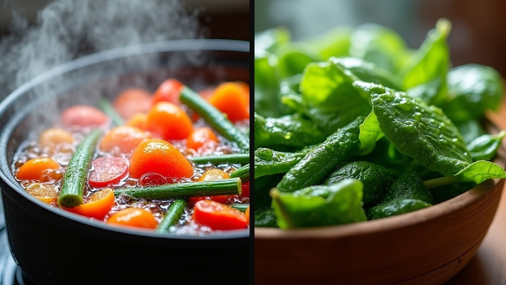 Vitamíny a jejich ztráty při tepelné úpravě potravin